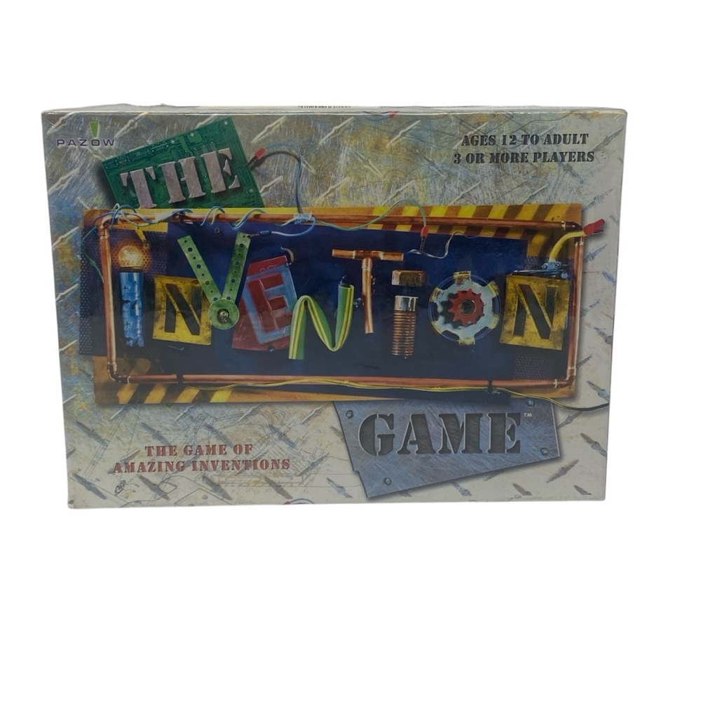 The Invention Board Game 2005 Pazow Guessing Images‎ Brand New Factory Sealed